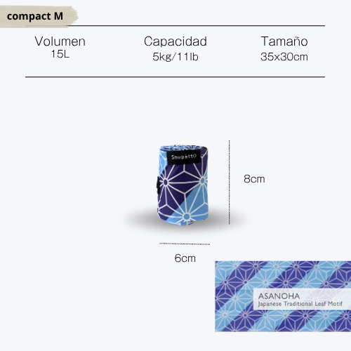 SHUPATTO - Compacta talla M